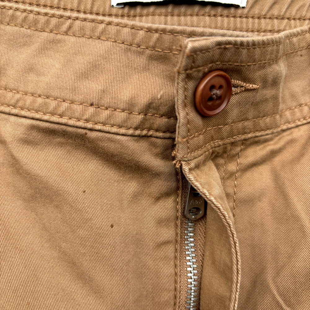 Abercrombie & Fitch Womens Pants Baggy y2k Cargo Pockets Straight Size 12S - Picture 8 of 13